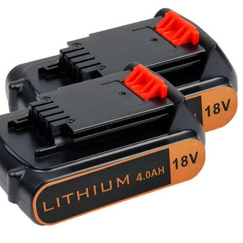 Black&Decker Înlocui 4.0 Ah 4000mAh 2000mAh baterie Litiu-ion 18V Wireless Instrumente Baterie de Rezervă BL2018 LB20 LBX20 LBXR20 Scule electrice