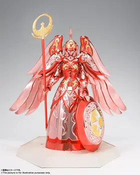 Original Bandai a 15-a Aniversare ediție Saint Pânză Zeita Athena Forma Saint Seiya Metal Armor Figura de Acțiune de înaltă calitate