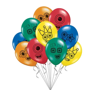 42pcs Numberblocks Partidul de Decorare Ziua de nastere Fericit Consumabile Balon Banner Tort Fân copii Copii Acasă Accesorii Decorative