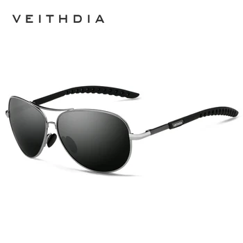 VEITHDIA 2020 Clasic Pilot ochelari de Soare Polarizat Lentile UV400 Bărbați Ochelari de Soare de Brand Designer de sex Masculin Ochelari Eyewears pentru Bărbați 3088