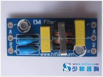 EMI 4A Putere Filtru de Bord Modul de Filtrare Pentru Pre-Amp DAC Amplificatorul de Zgomot Impurități Putere Purificator ac 110v ac 200v 2