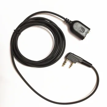 Difuzor Microfon Cască Cască de sex Masculin la Feminin Cablu prelungitor Cablu pentru Kenwood BaoFeng UV-5R BF-888s Walkie Talkie tip K 2 Pini