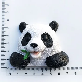 Panda Travel Turism Suvenir 3D Rășină Magnet de Frigider Autocolante Decor Acasă Craft Supplies