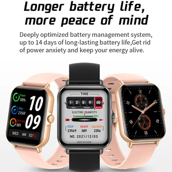 2022 Nou sport Ceasuri Inteligente Bărbați 1.69 Culoare Ecran Complet Tactil Ceas Femei Bluetooth Apel de Sănătate Smartwatch Pentru Xiaomi, Huawei IOS
