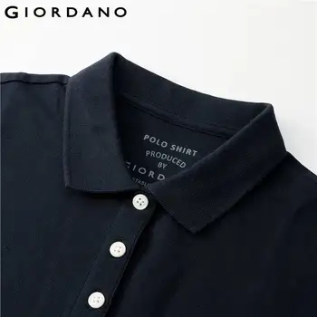 Giordano Femei Tricouri Polo Liber Elastic Pique Polo Maneca Scurtă Tricou Vrac Monofazate Culoare De Cauzalitate Polo Topuri 05312382