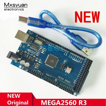 MEGA2560 MEGA 2560 R3 (ATmega2560-16AU CH340G) AVR USB board placă de Dezvoltare pentru arduino MEGA2560 Cu cablu USB