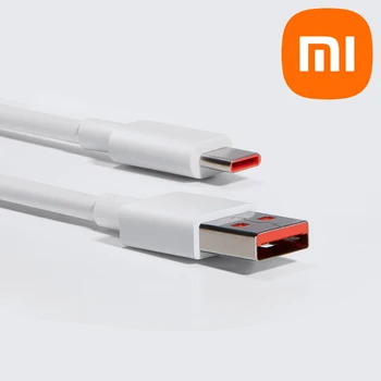 Original Xiaomi 6A Tip C Tip C USB-C prin Cablu Încărcător Turbo de Încărcare Rapidă Cablu de Km 12 11 10 Pro 9 5G Poco Redmi Notă K30S K40