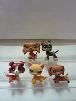 5pcs/lot LPS figurina Jucarie magazin de animale de companie Pisică Câine Littlest Pet Shop copil jucărie #598417