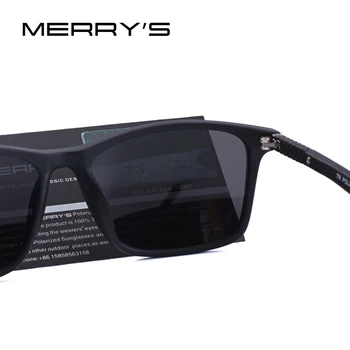 MERRYS DESIGN Bărbați ochelari de Soare Polarizat Pentru Conducere în aer liber de Sport Ultra-light Protecție UV400 S8169 2