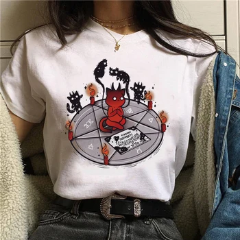 2020 футболка partea de sus de ciuperci de imprimare casua Tricou femeie de stradă estetice Rap hip hop Street Rock T-shirt Harajuku Goth Kawaii grunge