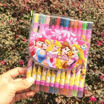 Pokemon Pikachu Creioane Colorate 12 Culori Desene Animate Pensula Student Desen Rechizite Școlare Papetărie Copii Cadou Anime Culoare De Apă Pen 2