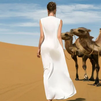 African Rochii Pentru Femei De Moda Elegant Musulman Abaya Orientul Mijlociu Moda Elegant Halat De Diamant Solid Două Piese Costum Rochie Dubai