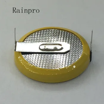 Rainpro 5PCS/LOT CR2032 2032 Cu lipire picior 210mAh 3V Li-ion Baterie Buton