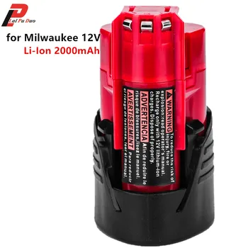 Pentru Milwaukee 12V/10.8 V Înlocuire Instrument de Putere Baterie 48-11-2401,48-11-2402,C12 B,C12 BX,M12 2276-21 2276-21NST 2277-20NST M12