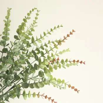 Verde Frunze Artificiale Mari de Frunze de Eucalipt Plante Material de Perete Decorativ Fals Plante Pentru Casa Magazin Garden Party Decor 79cm