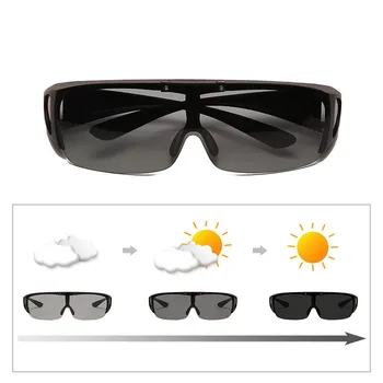 Clasic Fotocromatică ochelari de Soare Barbati de Conducere Ochelari Polarizate Masculin Zi de Viziune de Noapte de Conducere Schimbare de Culoare Ochelari de Soare UV400