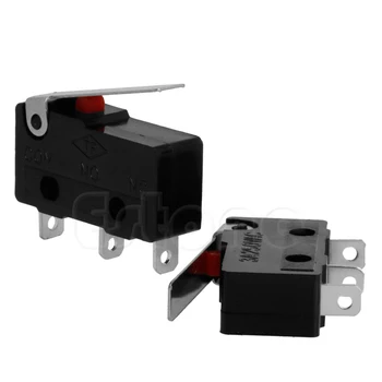 2 Bucăți 3 Pin Lung Balama cu Role Maneta Micro Acțiune Tact Switch TF18 Sensibile Microîntrerupător limitator Durabil 0