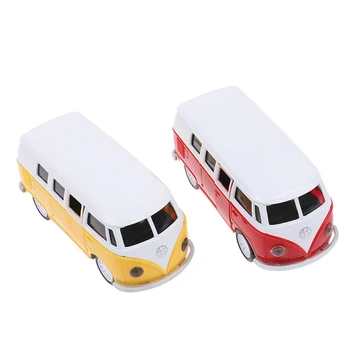 1:32 VW T1 Bus Aliaj Diecasts Mașină de Jucărie Modele de Metal Vehicule Clasice Autobuze Jucării de Colectie Pentru Copii