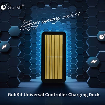 GuliKit Dual Controller de Încărcare Încărcător Stație de Andocare Stand Pentru PS5/PS4/XBOX ONE/Întrerupător Pro Controller Accesorii