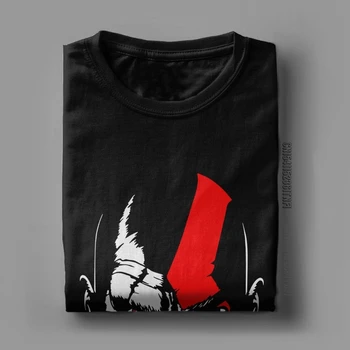 047 Kratos Sparta T Shirt Pentru Barbati Din Bumbac Casual T-Shirt O De Gât Zeul Razboiului Tricou Clasic Cu Maneca Scurta, Topuri Clasice
