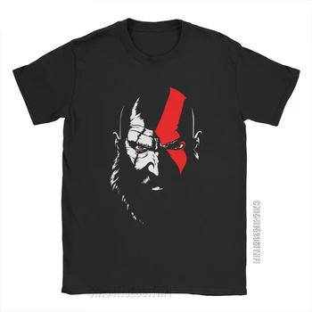 047 Kratos Sparta T Shirt Pentru Barbati Din Bumbac Casual T-Shirt O De Gât Zeul Razboiului Tricou Clasic Cu Maneca Scurta, Topuri Clasice 5