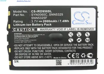 Cameron Sino Baterie de 2000mAh SNN5325, SNN5325F, SYN0060C pentru Iridium 9500, 9505