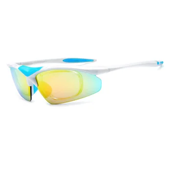 Bicicleta Sunglasse Bărbați Polarizat Ochelari Sport cu Gradient Culoare Lentile UV400 3 Culori 4