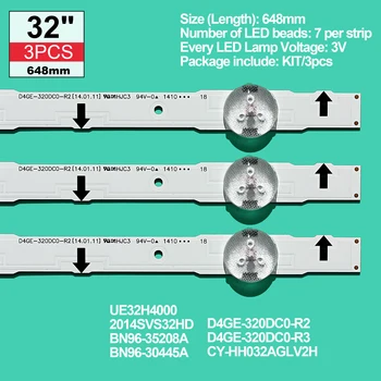 Matrice de LED-uri Baruri Pentru Samsung D4GE-320DC0-R2 D4GE-320DC0-R3SVS32HD 32 inch TV BackLGht Benzi cu LED-uri Noaptea Matrice Lămpi Benzi 5