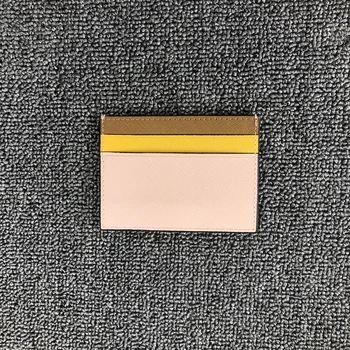 2022 Nou stil culoare solidă anti demagnetizare culoare blocarea cutie de ambalaj, de sex masculin și de sex feminin față și spate 5-card card sac