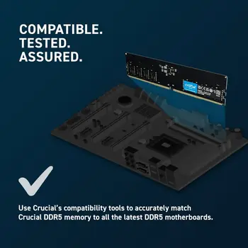 Crucial RAM 8G 16G 32 GB DDR5 4800MHz PC-ul Desktop de Calculator Modulul de Memorie CL40 UDIMM Original de la sony Cip