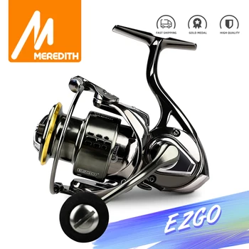 2022 MEREDITH EZGO SG1000-6000 Aliaj Metal de Corp Filare Pescuit Rolă 25 KG Max Carbon mașină de Spălat Trageți 9+1BB apă Sărată de Pescuit