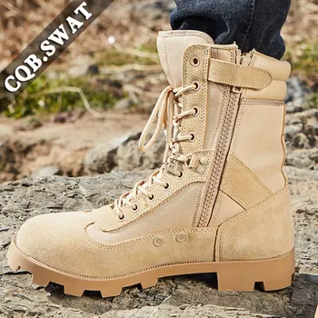 Oamenii Deșert Tactice De Lucru Safty Pantofi De Lupta Armata Militares Tacticos Zapatos Cizme De Sex Feminin