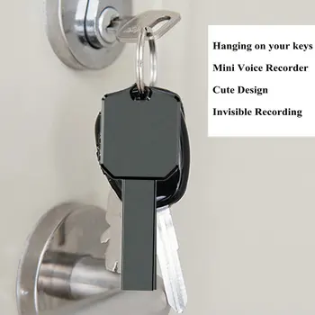 Digital Voice Recorder Înregistrare de Voce Activat Unitate Flash USB, Mp3/MP4 Audio Sunet 16GB 32GB Mini Recorder V7