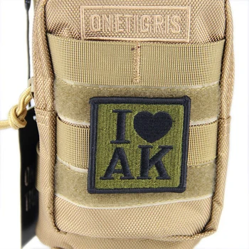 Armata fan imi Place AK Rusia Broderie Patch-uri Cârlig și Buclă de Insigne cu Emblema 5.8 cm Accesoriu Tactic DIY Kit Vesta Lipirea