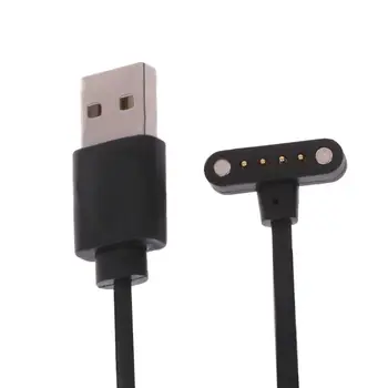 Cradle USB Cablu de Încărcare de Andocare Suport Magnetic Taxa de Putere Cablu Stand Incarcator Suport 4 Pini Potrivit pentru DM98 Ceas W3JD