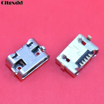 Cltgxdd 20~200pcs Micro USB Jack 5Pin de sex Feminin Socket Portul de Încărcare Conector Pentru Amazon Kindle de Foc a 5-Gen SV98LN Pentru Meilan N2