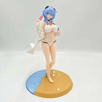 25cm Ganyu Genshin Impact Sexy Anime Figura Ganyu costum de Baie Sexy Fată de Acțiune Figura Paimon/Klee Figurina Adult Model de Papusa Jucării 1