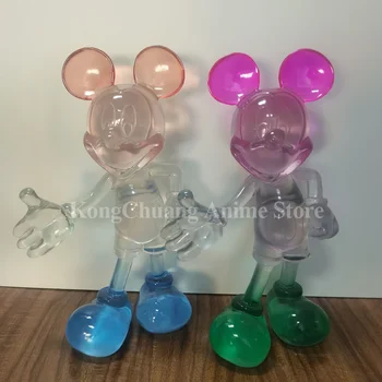 30cm Disney Mickey Mouse-figurina Anime Rășină Model de Gradient Statuie Păpuși de Moda Acasă Magazin de Decoratiuni Ornament Copii Cadou 1