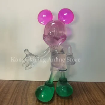 30cm Disney Mickey Mouse-figurina Anime Rășină Model de Gradient Statuie Păpuși de Moda Acasă Magazin de Decoratiuni Ornament Copii Cadou 4