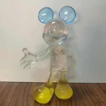30cm Disney Mickey Mouse-figurina Anime Rășină Model de Gradient Statuie Păpuși de Moda Acasă Magazin de Decoratiuni Ornament Copii Cadou 5