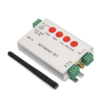 SD Card Controler WIFI Controler SPI DC5-24V Wifi Controler De APLICAȚIE Max 2048 Pixeli WS2811 WS2812B Digital Lumini Benzi H806SB