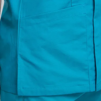 Unisex Sala de operatie Haine de Lucru cu Fermoar Scrubs Uniforme Multicolor Stomatologie Alăptează Topuri+pantaloni Medic de Spital Asistenta echipamente de Lucru 0