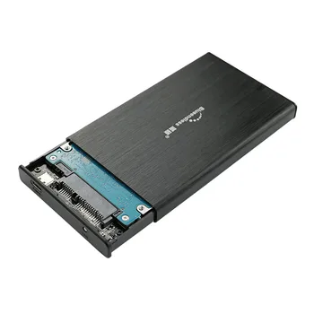 Blueendless Hard Disk Extern Cabina de Aluminiu HDD de 2.5' Portabil SATA USB Hard Disk Disque Dur Externe