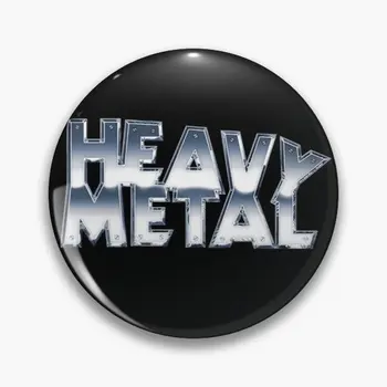 Metal Revista Logo-Ul In Chrome Moale Butonul Pin Cadou Pin Rever Creative Decor Broșă Moda Pălărie Amuzant De Desene Animate Haine Bijuterii