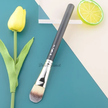 1 buc Limba de forma de Fundație machiaj perii Plate fond de ten Lichid Masca noroi crema make up brush tool cosmetice profesionale M190