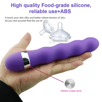 WAKEWAY Multispeed G Spot Vagin Vibrator pentru Clitoris Butt Plug Anal Erotic Bunuri Produse de Jucarii Sexuale pentru Femei Bărbați Femei Penis artificial