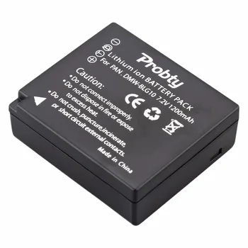 Probty DMW-BLG10 DMW BLG10 Baterie pentru Panasonic Lumix DC-ZS70 DMC-GX80 DMC-GX85 DMC-ZS60 DMC-ZS100 DMC-GF6 DMC-GX7K Camera