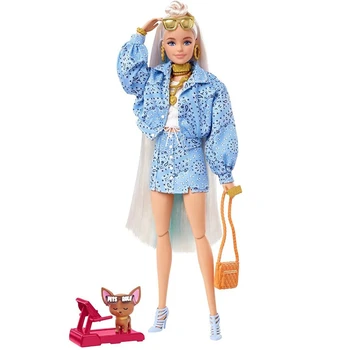 2022 Noi Barbie Super Fancy Deluxe Papusa 1 2 3 6 7 8 10 13 14 15 16 17 18 Tudorache Curcubeu Haina De Moda De Companie Papusa Printesa Fată Jucărie