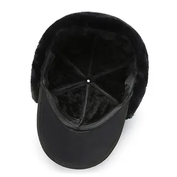 XdanqinX Tendință De Iarna Termică Bombardier Pălării Pentru Bărbați, Femei Ureche De Protecție Față De Vânt De Schi Șapcă De Catifea Îngroșa Pereche De Căști Pălărie