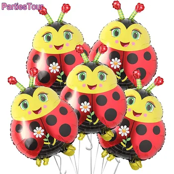 5Pcs Gărgăriță Baloane de Animale Insecte Baloane Folie pentru Ziua de nastere Copil de Dus Gărgăriță Petrecere Tematică Decor Consumabile Gărgăriță Folie Mingea